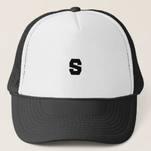 De Camionero Monograma S personalizado en gorra Handsome-Cap en