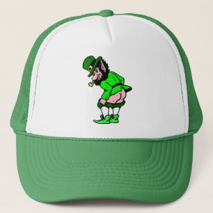 De Camionero Mooning Leprechaun Gorra