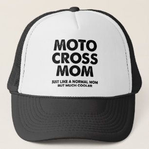 De Camionero Motocross Mom Funny Dirt Bike Ball Cap Gorra