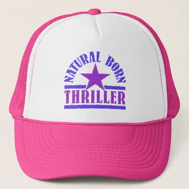 De Camionero Nacido natural Thriller gorra (Anverso)