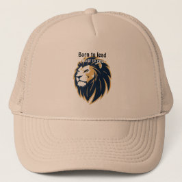De Camionero Nacido para liderar. Construido para rugir. Gorra 