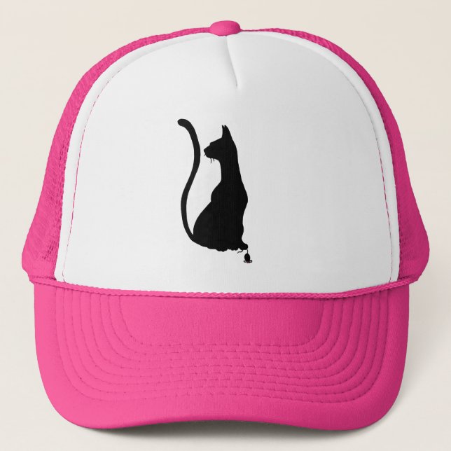 De Camionero Naughty Kitty Gorra (Anverso)