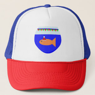 De Camionero Navidades Fiesta Goldfish Gorra