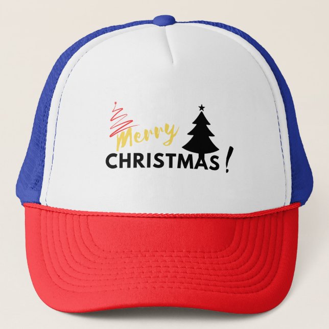 De Camionero Navidades Gorra y gorra para todos (Anverso)