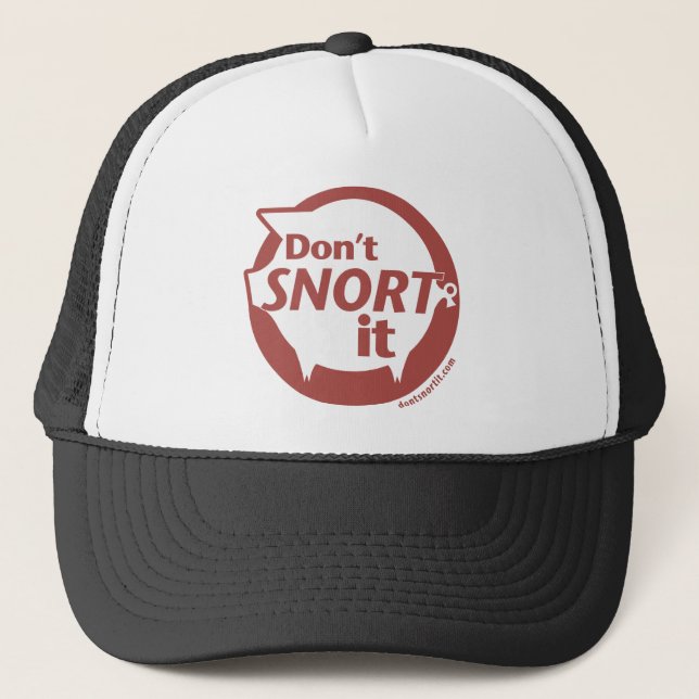 De Camionero No resopla - gorra (Anverso)