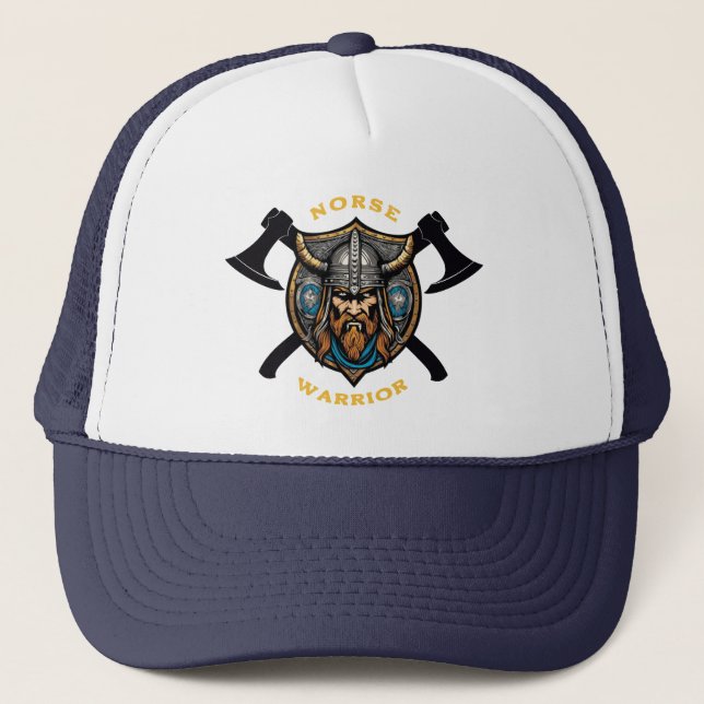 De Camionero Norse Warrior Gorra (Anverso)