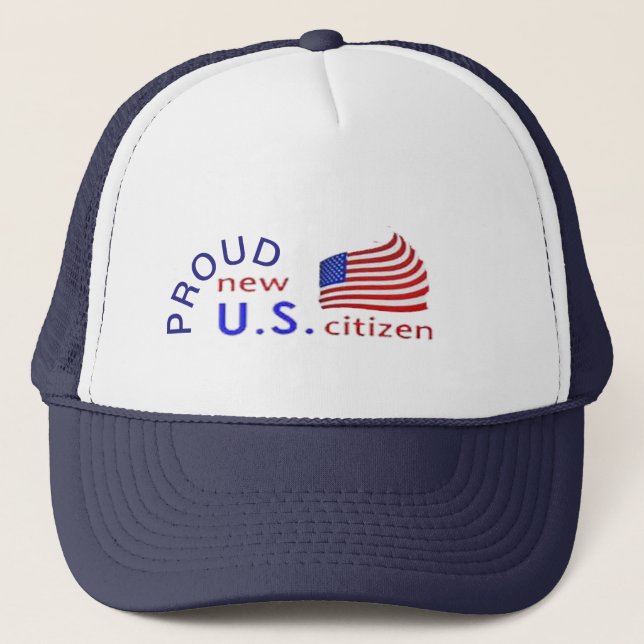 De Camionero nuevo americano orgulloso nosotros gorra del (Anverso)