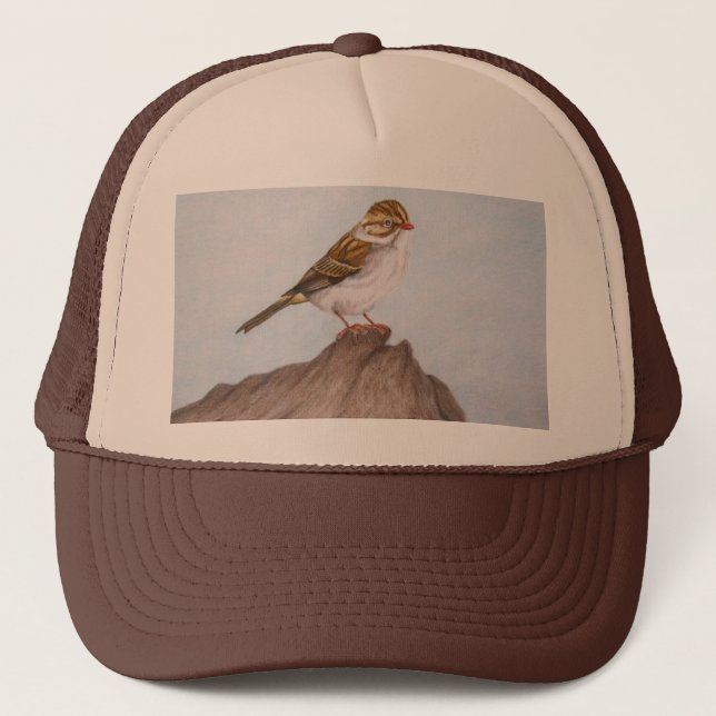 De Camionero Ojo en el Gorra Sparrow (Anverso)