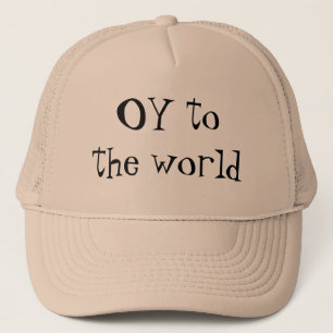 De Camionero OY al gorra judío jídish del mundo