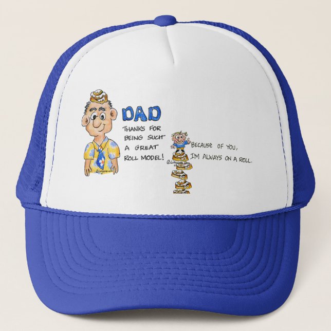 De Camionero Papá es mi modelo ROLL - Funny Gorra (Anverso)