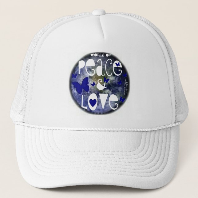 De Camionero Paz y amor - Gorra (Anverso)