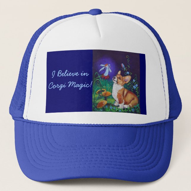 De Camionero Pembroke Welsh Corgi Gorra (Anverso)