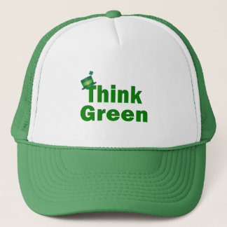 De Camionero Pensar en el Gorra verde