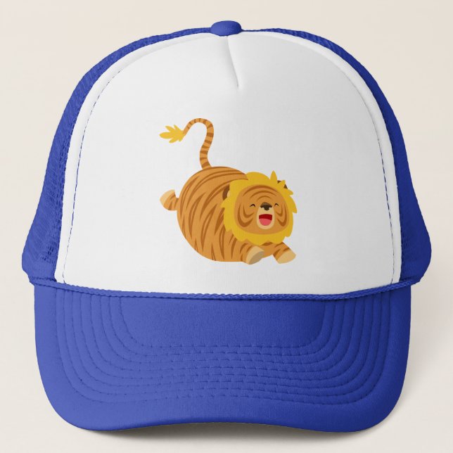 De Camionero Personalizado Cute Bouncy Liger Gorra (Anverso)