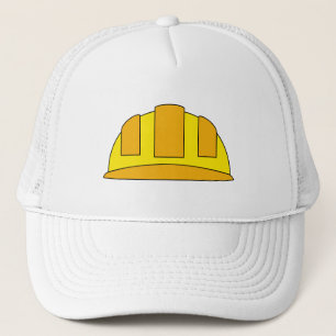 De Camionero Personalizado del Gorra duro amarillo