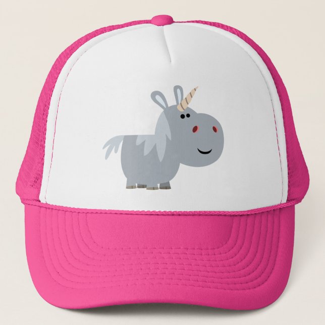 De Camionero Personalizado inescrutable Gorra Unicornio (Anverso)