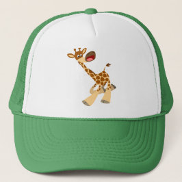 De Camionero Personalizado lindo Ambling Giraffe Gorra