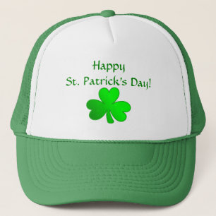 De Camionero Personalizado St. Patrick Day Green Gorra Con Sham