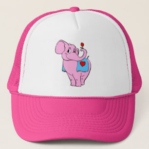De Camionero Pinky dulce con Gorra Rosa