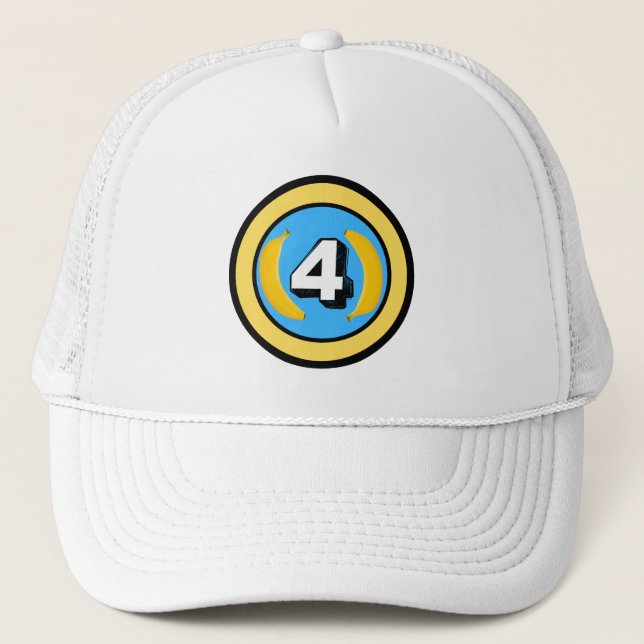 De Camionero Plátano para gorra (Anverso)
