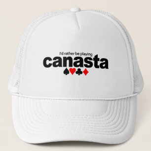 De Camionero Preferiría Jugar a Canasta gorra - elegir color