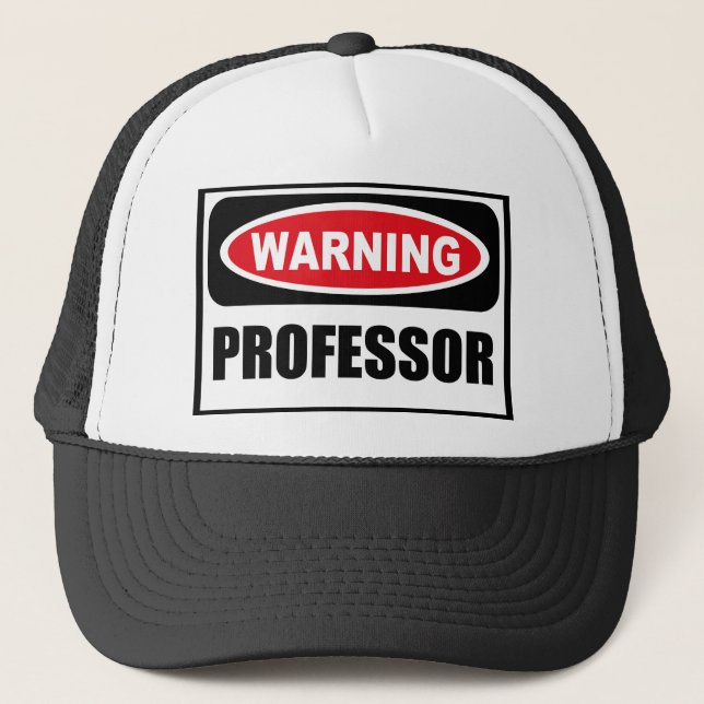 De Camionero PROFESOR amonestador gorra (Anverso)