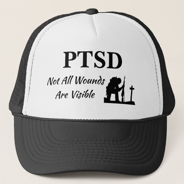De Camionero PTSD: No todas las heridas son gorra visible (Anverso)
