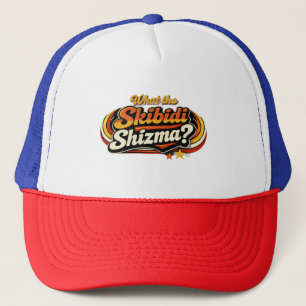 De Camionero ¿Qué es el Skibidi Shizma? Gorra Gráfica Retro