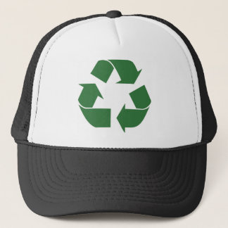 De Camionero Reciclando el símbolo - gorra