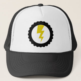 De Camionero Relámpago en un gorra del neumático