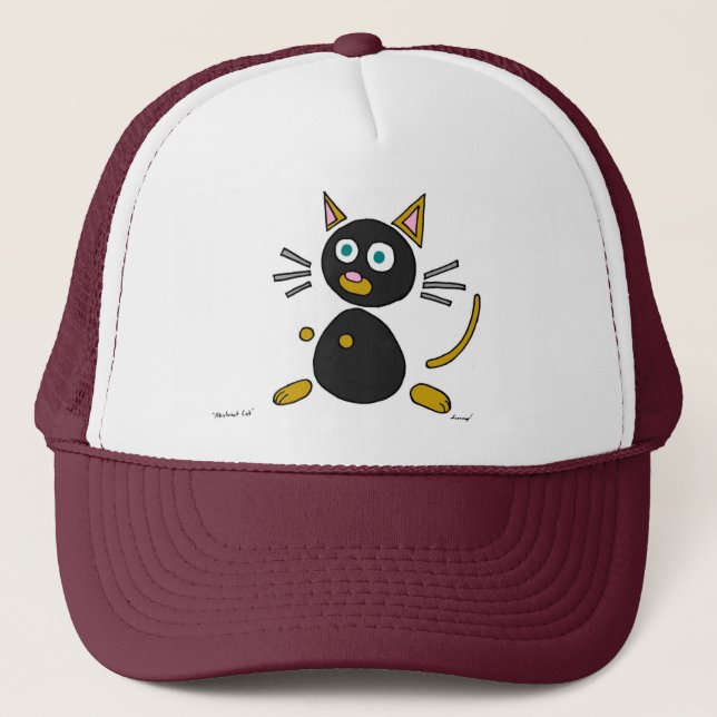 De Camionero Resumen Gorra del gato (Anverso)