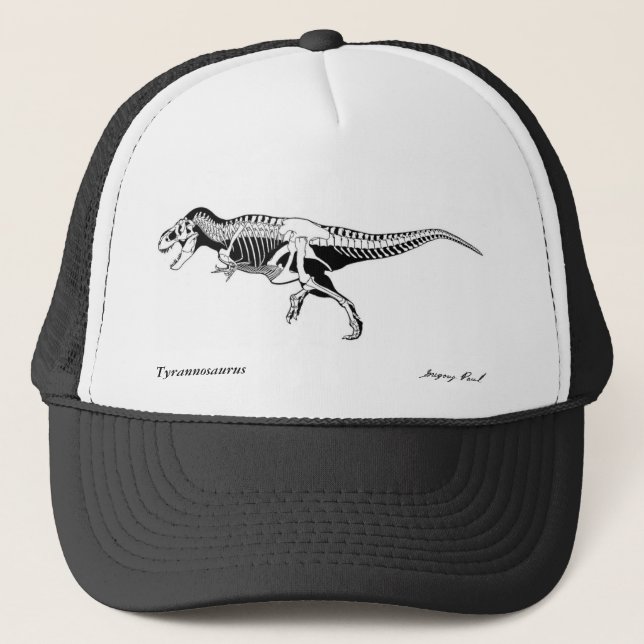 De Camionero Rex Greg Paul del Tyrannosaurus T del gorra del (Anverso)