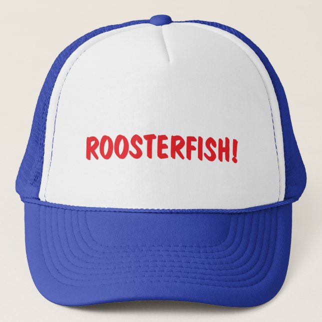 DE CAMIONERO ¡ROOSTERFISH! GORRA (Anverso)