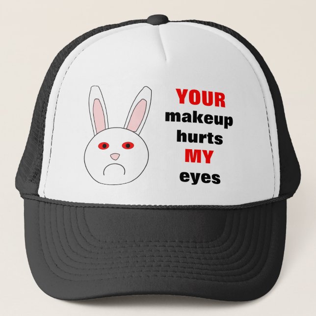 De Camionero Sad Lab Rabbit Gorra (Anverso)