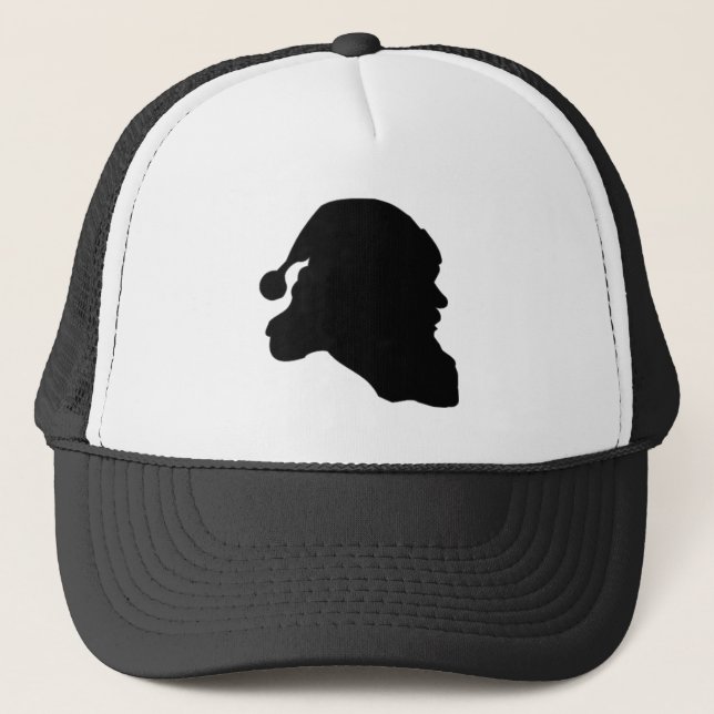 De Camionero Santas sombrean en un gorra (Anverso)