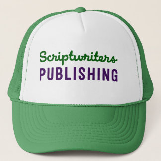 De Camionero Scriptwriters que publican el gorra verde/púrpura