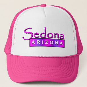 De Camionero Sedona Arizona en gorra rosado