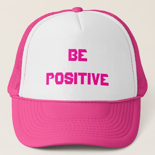De Camionero Ser gorra rosa positivo (Anverso)