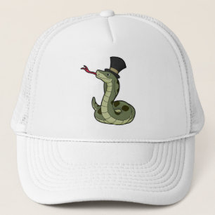 De Camionero Serpiente como caballero y Gorra