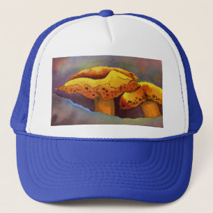 De Camionero Setas, toadstool, hongos duo Gorra