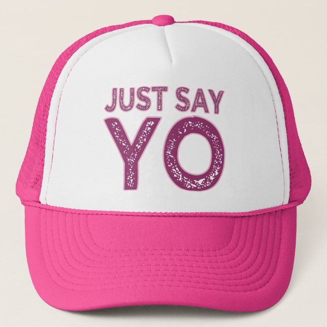 De Camionero Simplemente diga su gorra - elija color (Anverso)