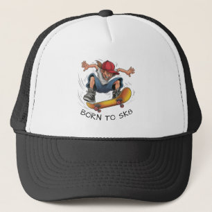 De Camionero Skater Boy Skateboarding Gorra