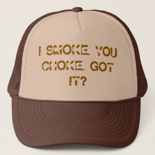 DE CAMIONERO SMOKE CHOKE GORRA