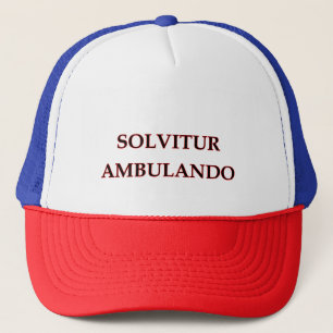DE CAMIONERO SOLVITUR AMBULANDO GORRA