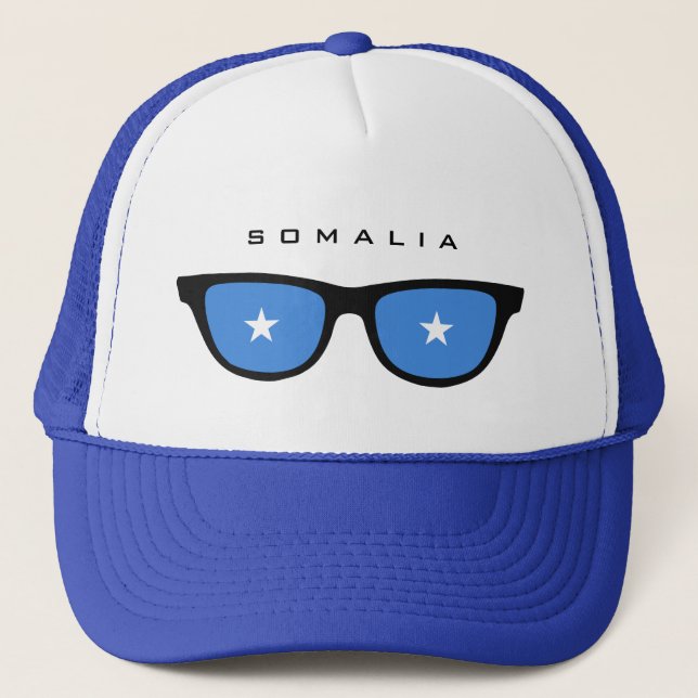 De Camionero Somalia Shades personalizado gorra (Anverso)