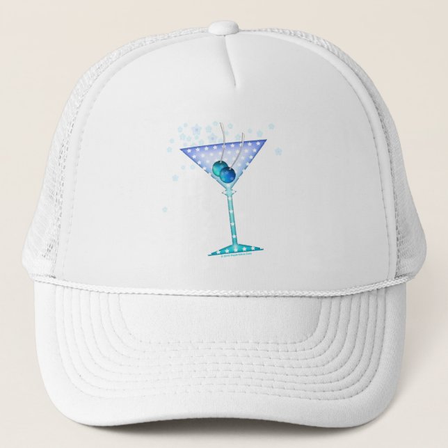 De Camionero Sombrero, Gorra - BLUE MARTINI (Anverso)