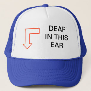 DE CAMIONERO SORDO EN ESTE GORRA DEL OÍDO