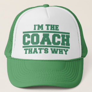 De Camionero Soy el COACH por eso Gorra (verde)