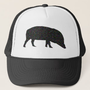 De Camionero Sparkly Pig Gorra