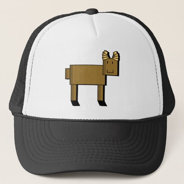 De Camionero Sr. Goat Gorra (Anverso)